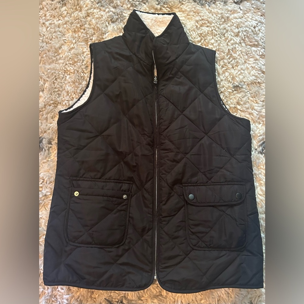 Amazon Black Quilted Vest